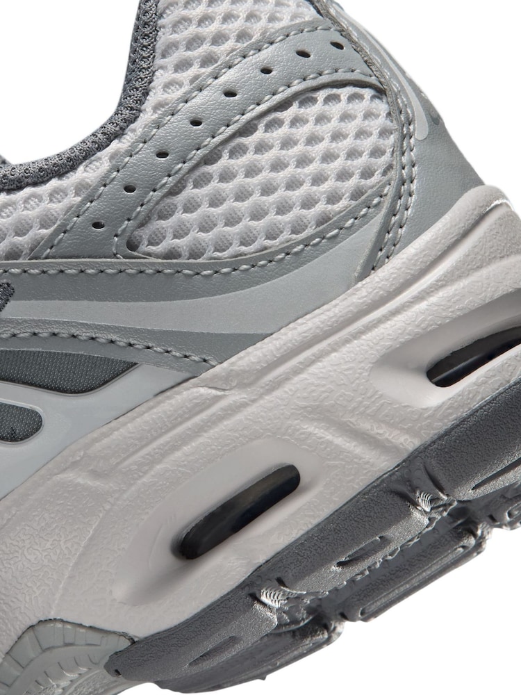 Nike Grey Junior Air Max Moto  Trainers - Image 8 of 8
