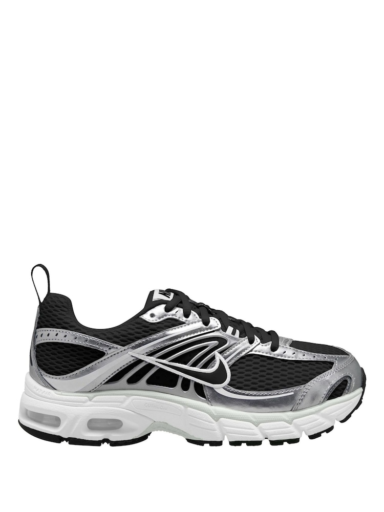 Nike Black Silver Youth Air Max Moto 2K Trainers - Image 1 of 3 Nike Black Silver Youth Air Max Moto 2K Trainers - Image 1 of 3