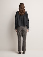 Free People Black La Lune Blouse - Image 4 of 6