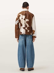 AllSaints Blue Barrel Slouch Jeans - Image 7 of 10