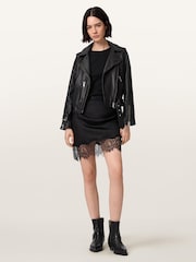 AllSaints Azar Mini Skirt - Imaginea 6 din 8