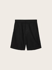 AllSaints Black Corbett Shorts - Image 6 of 6