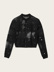 AllSaints Black Kyra Cardigan - Image 6 of 6