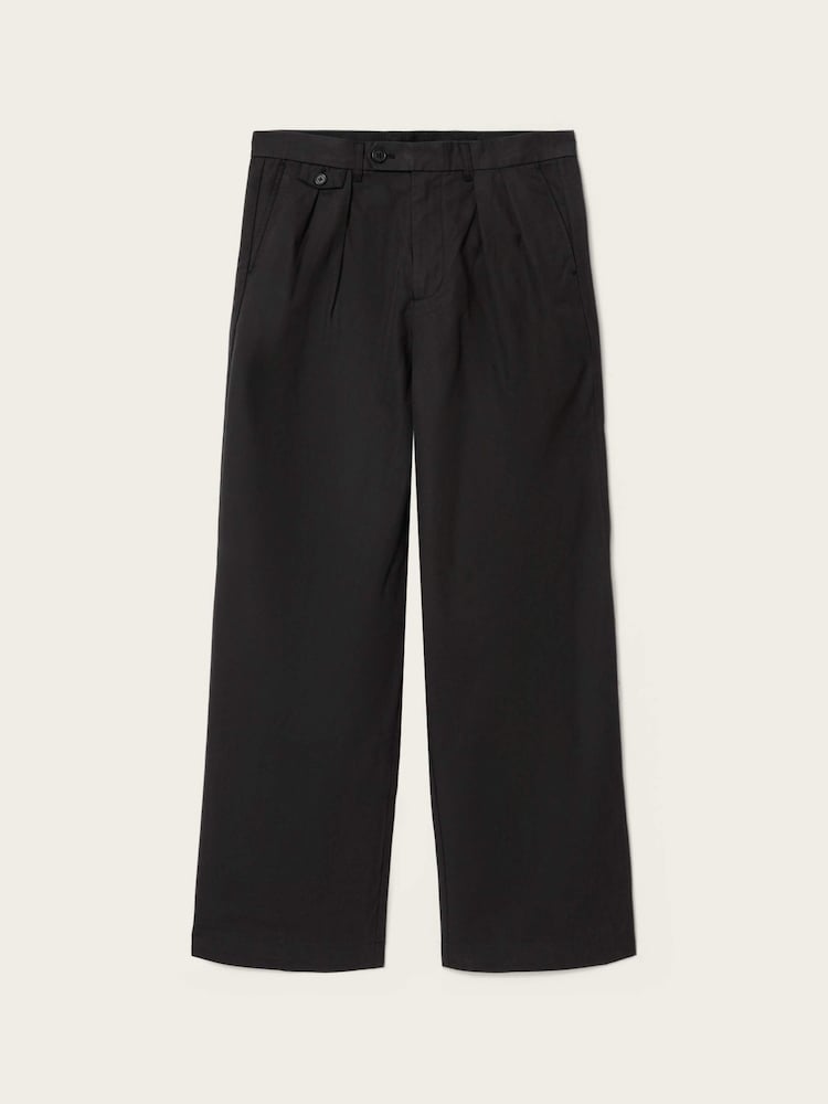 AllSaints Black Conway Trousers - Image 8 of 8
