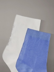 Calvin Klein Mesh Ankelsokker 2 Pakke - Billede 2 af 2