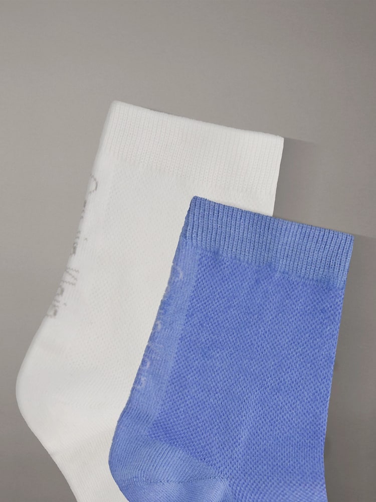 Calvin Klein Mesh Ankelsokker 2 Pakke - Billede 2 af 2 Calvin Klein Mesh Ankelsokker 2 Pakke - Billede 2 af 2