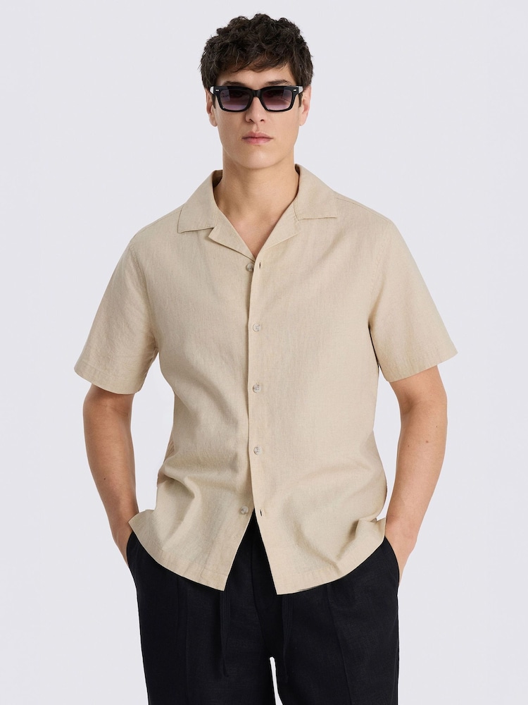 MOSS Cotton Linen Cuban Shirt - 圖片 1/4