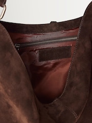 Free People Brown Finn Fringe Shoulder Bag - Image 4 of 4