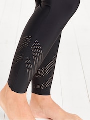 Harry Hall Black Hybrid Riding Leggings - Image 3 of 5
