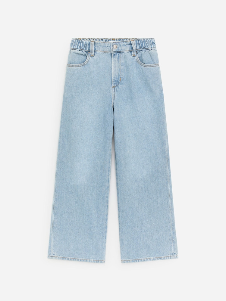ARKET Blue Wide Denim Trousers - Image 1 of 2