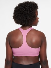 Nike Pink Rise Dri-FIT Swoosh Support Bra - Image 2 of 3