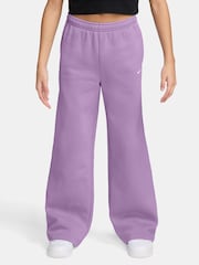Violet - Pantalon de Survêtement Ample Nike Studio Fleece - Image 1 sur 3