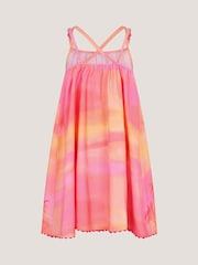 Monsoon Strandkleid mit Palmenprint - Bild 3 von 4