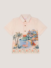 Monsoon Cream Scenic Embroidered Shirt - Image 2 of 4