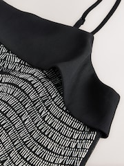 Silver Sequin Sleeveless Cami Top - Image 8 of 8