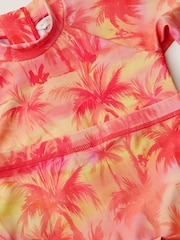 Monsoon Palm Print UPF50+ Rash Vest Swim Set - 画像 5 / 5