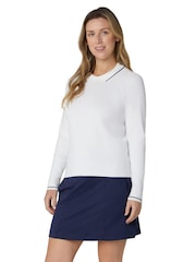 Callaway Golf White Collared Sweater - Image 1 of 7