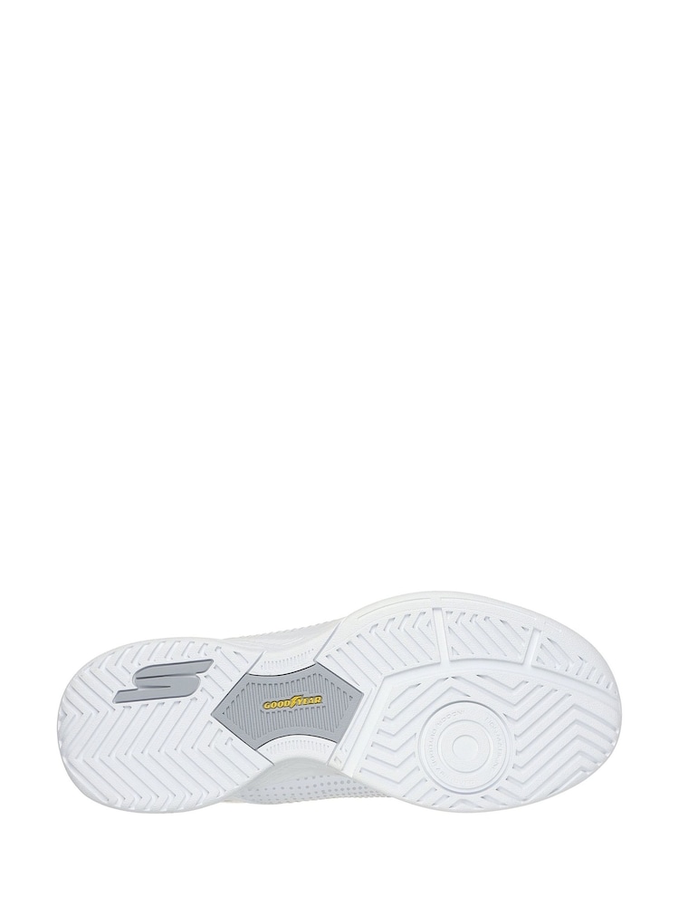 Skechers White Slip-ins Relaxed Fit Viper Court Reload Trainers - Image 5 of 5