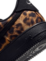 Nike Natural Leopard Print Air Force 1 Trainers - Image 9 of 9