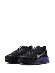 Nike Black Silver Pegasus Premium Road Running Trainers - Image 3 of 9