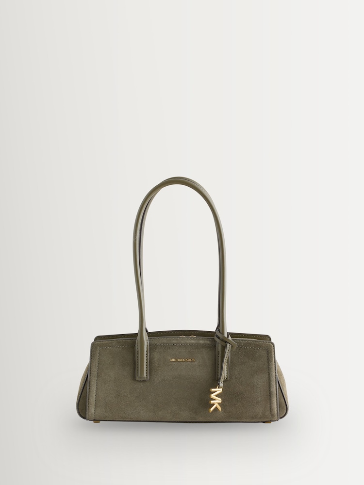 Michael Kors Green Laila East West Shoulder Tote Bag - Image 1 of 1