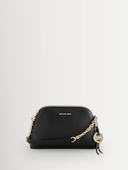 Michael Kors Black Freddie Dome Chain Cross-Body Bag - Image 1 of 1
