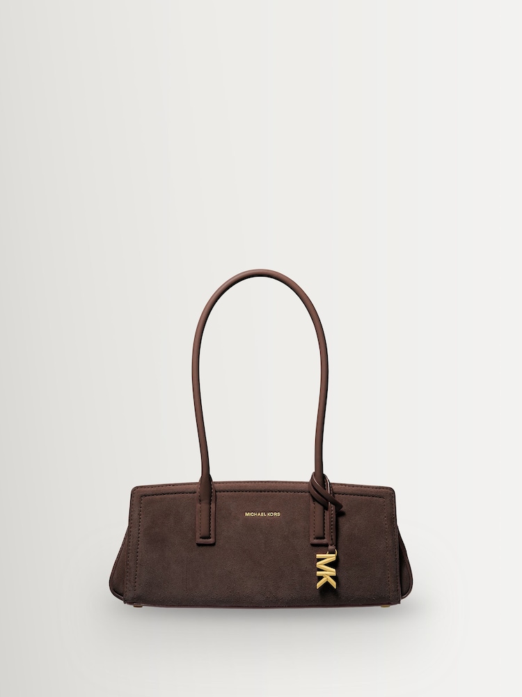 Michael Kors Brown Laila East West Shoulder Tote Bag - Image 1 of 3