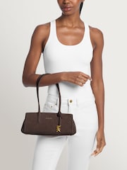 Michael Kors Brown Laila East West Shoulder Tote Bag - Image 2 of 3