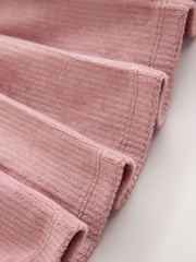 Pink Pleated Jersey Cord Skirt (3-16yrs) - Image 7 of 8