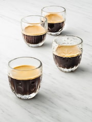 La Rochère Set of 4 Clear Expresso Troquets Glasses Assortis - Image 1 of 4