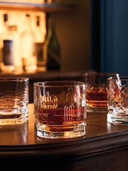 La Rochère Set of 4 Clear Dandy Whisky Tumblers 30CL - Image 4 of 6