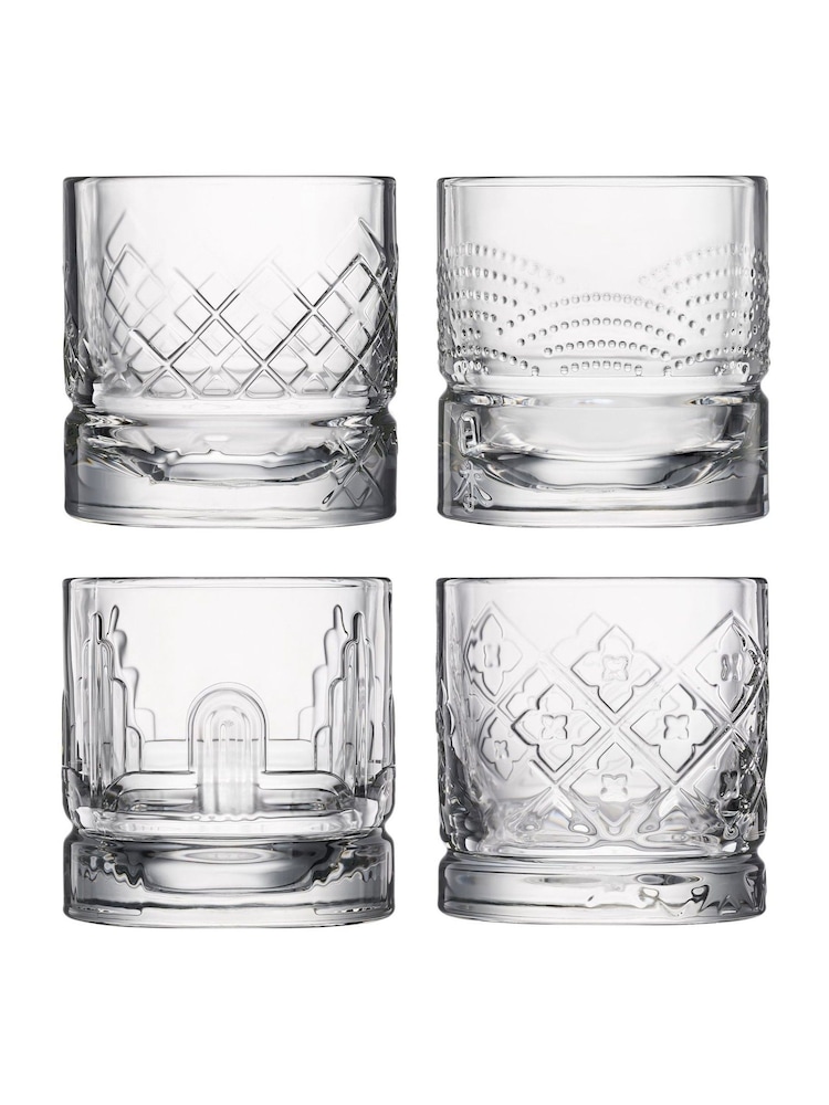 La Rochère Set of 4 Clear Dandy Whisky Tumblers 30CL - Image 6 of 6