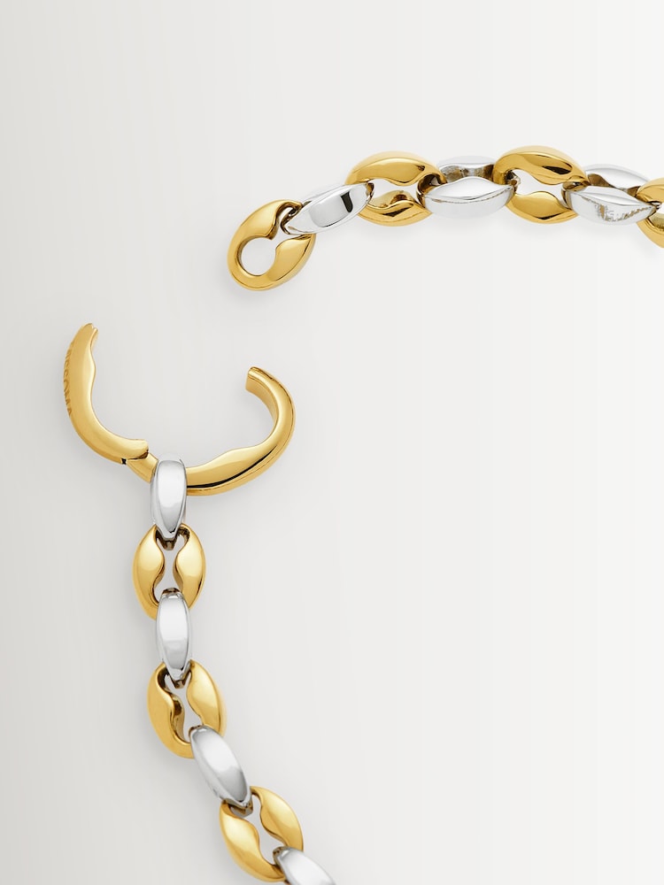 Missoma Gold Tone Mariner Chain Bracelet - Image 2 of 4 Missoma Gold Tone Mariner Chain Bracelet - Image 2 of 4
