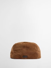 Barbour® Brown Bayfield Cordruoy Flat Cap - Image 3 of 8