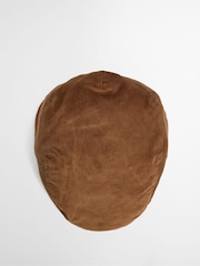 Barbour® Brown Bayfield Cordruoy Flat Cap - Image 5 of 8