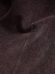 Čokoladno braon - Hourglass Cord Bootcut Trousers with Modal - Slika 6 od 7