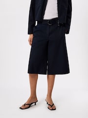 Whistles Compact Cotton Bermuda Shorts - صورة 1 من 4