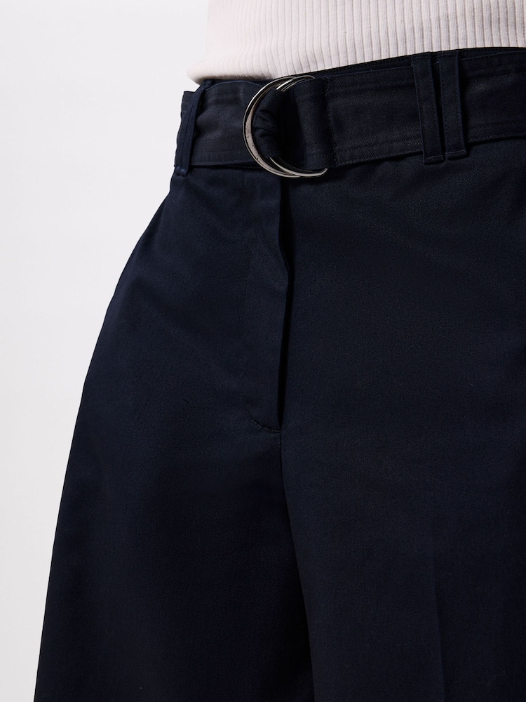 Whistles Compact Cotton Bermuda Shorts - صورة 4 من 4