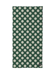 SlowTide Green Sun Dazed Cotton Artistic Beach Towel - Image 1 of 1