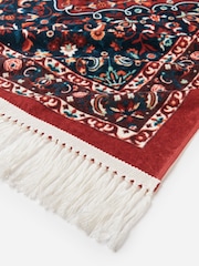 SlowTide Burgundy Haven Cotton Artistic Beach Towel - Image 4 of 8