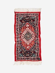 SlowTide Burgundy Haven Cotton Artistic Beach Towel - Image 8 of 8