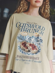 Green Cotswolds Bake Short Sleeve Pyjamas - Image 4 of 5