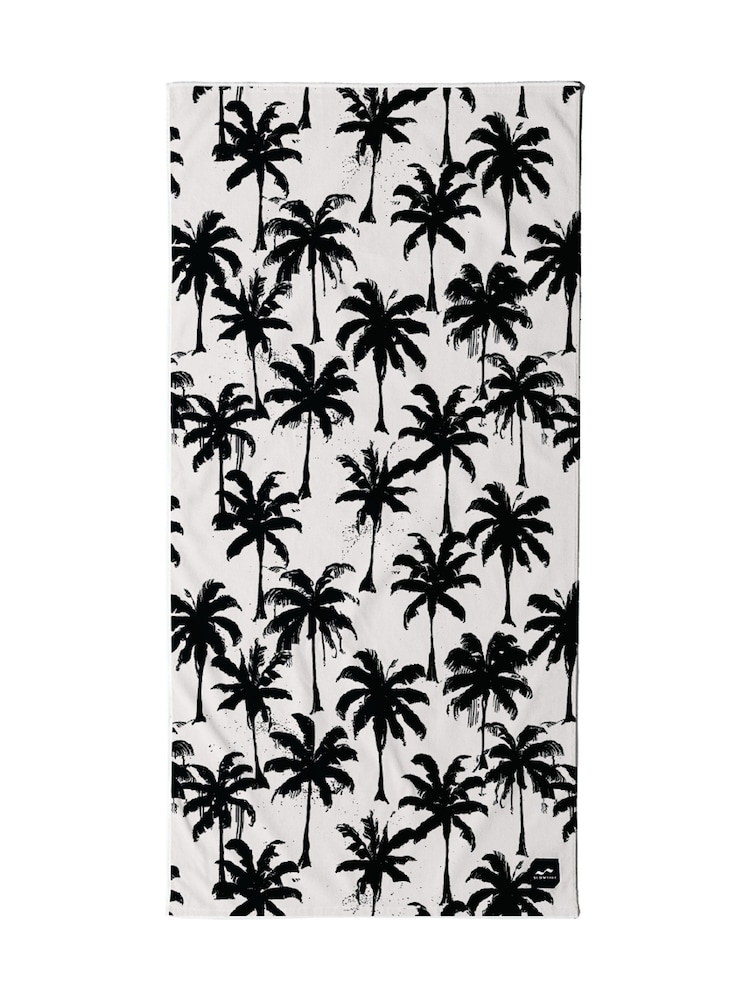 SlowTide White Luca Cotton Artistic Beach Towel - Image 8 of 8