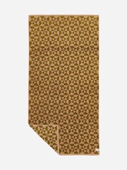 SlowTide Mousse Bex Cotton Printed Patterned Bath Towel - Image 1 of 2
