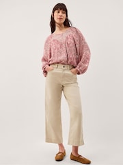 Monsoon Pink Mandy Paisley Print Blouse - Image 3 of 5