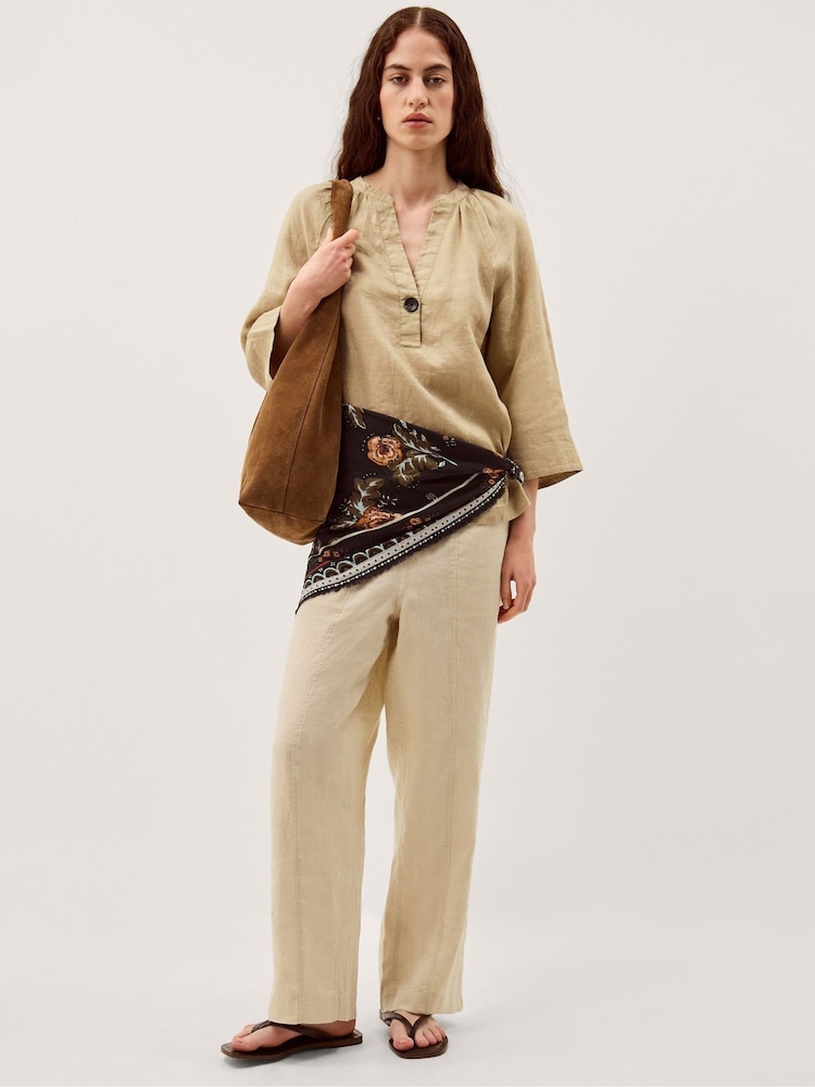 Bluză de in Gianna de la Monsoon - Imaginea 5 din 5