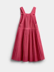 Dusky Pink - JoJo Maman Bébé Embroidered Blouse & Knit Pinafore Set - Larawan 5 ng 6