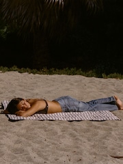 SlowTide Cream Koko Packable Picnic Blanket - Image 3 of 6
