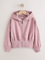 Pink Zip Up Hoodie (3-16yrs) - Image 5 of 8