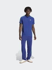 adidas originals Blue 3 Stripes T Shirt - Image 3 of 6